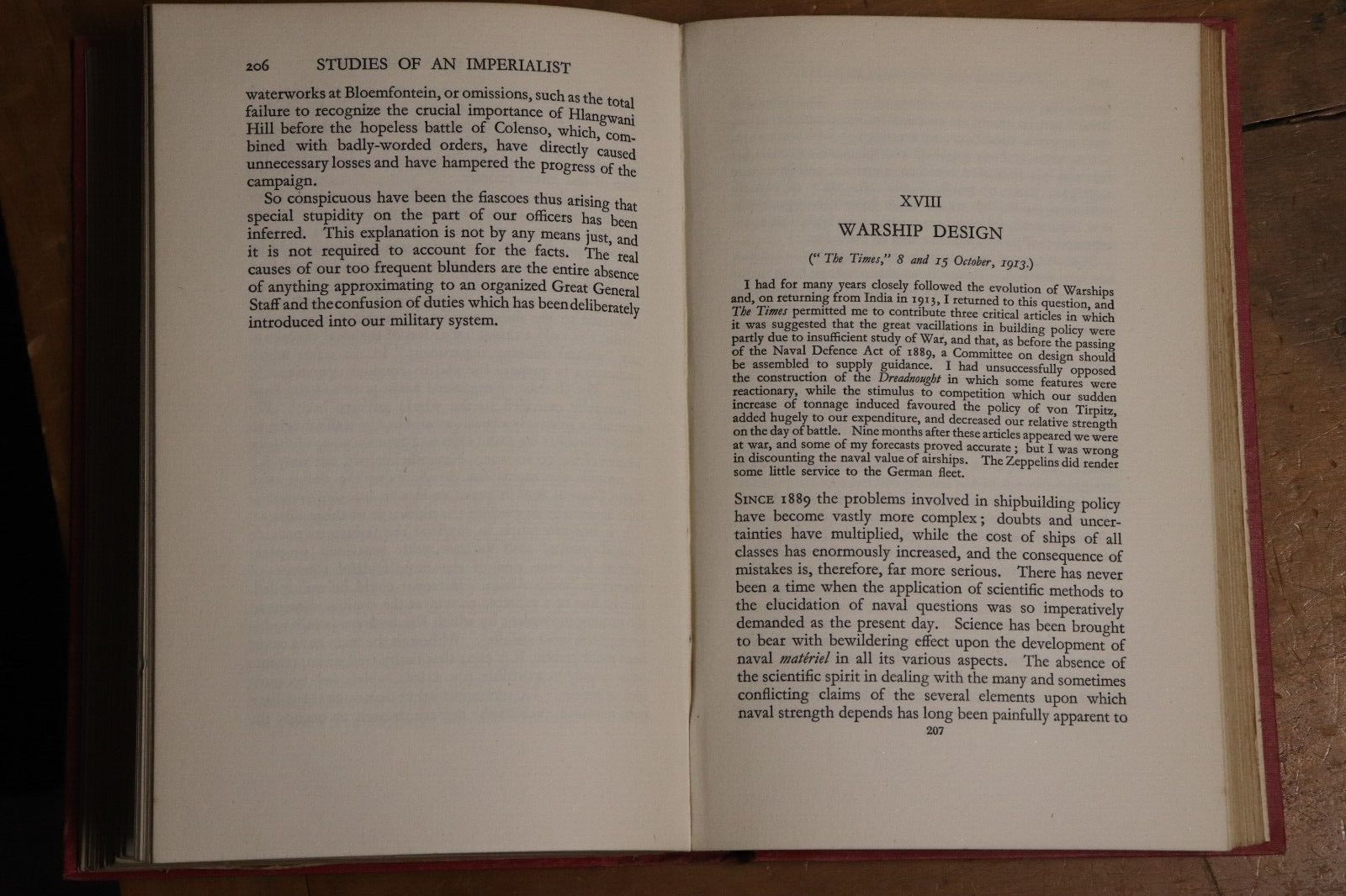 1928 Studies Of An Imperialist by Lord Sydenham Antique British History Book