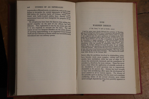 1928 Studies Of An Imperialist by Lord Sydenham Antique British History Book