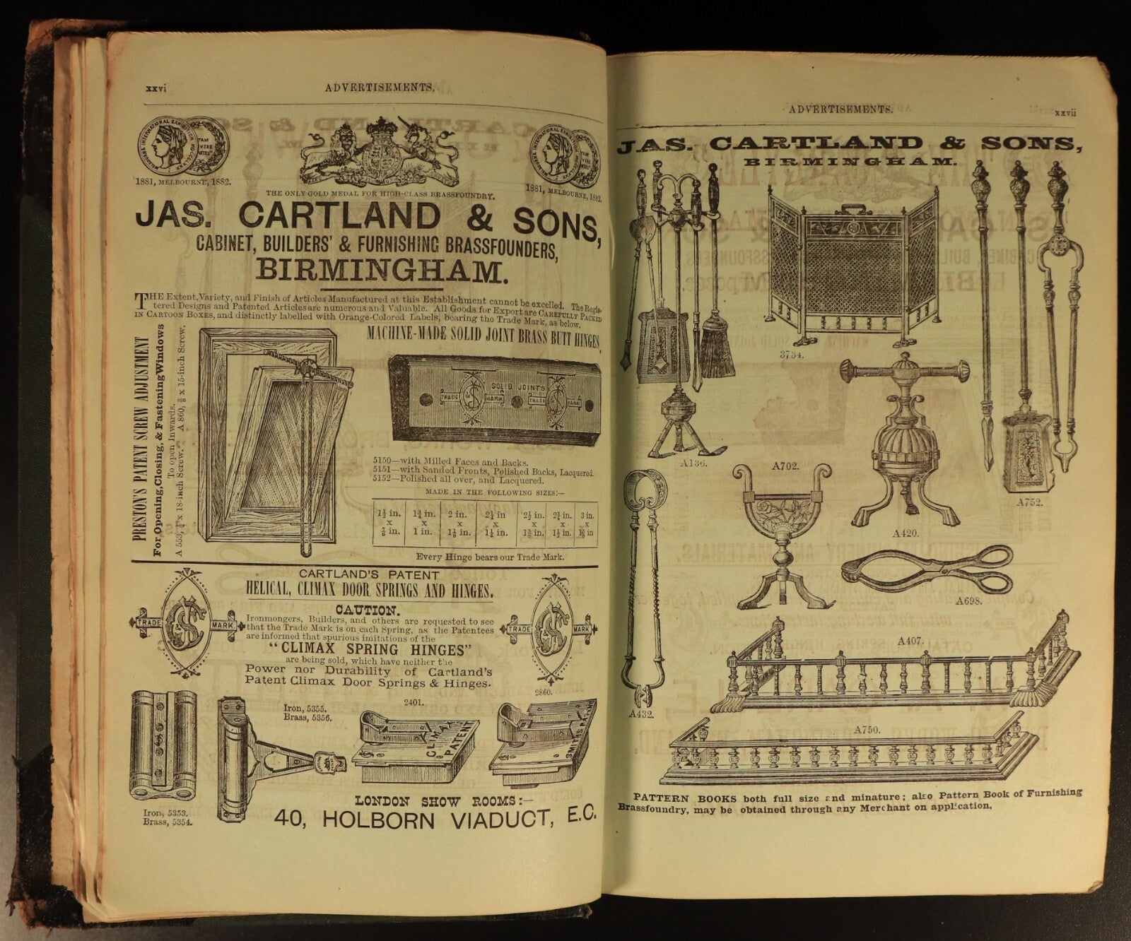 1887 Australian Handbook Directory Business Guide Colonial History Book Maps