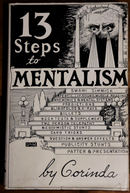 1968 13 Steps To Mentalism 1st Edition Psychic Phenomena & Magic Book Occult-1