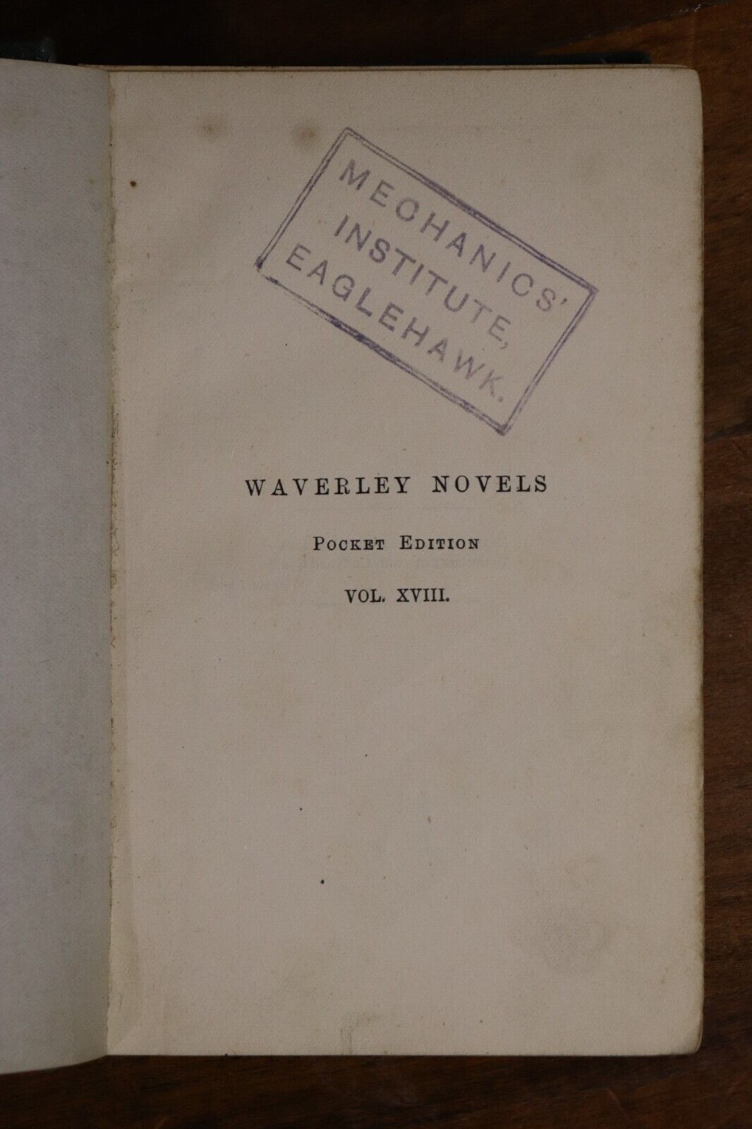 1874 The Waverley Novels: Redgauntlet Walter Scott Antique British Fiction Book