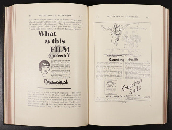 c1930 3vol I.C.S. Reference Library: Advertising - Antique Marketing Book Set