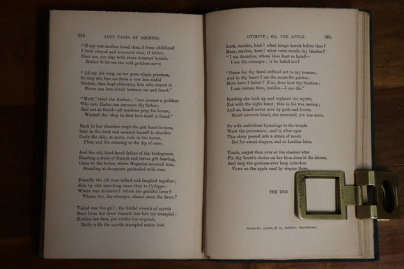 1875 The New Timon by Lord Lytton Antique Poetry & Literature Book