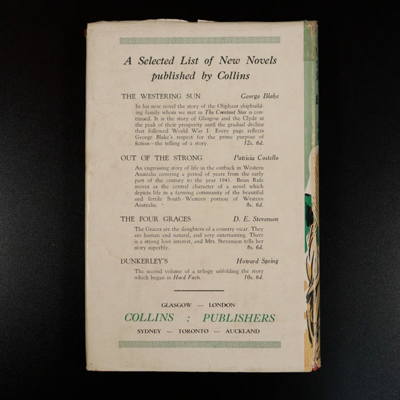 1947 The Wind That Shakes The Barley by James Barke Robert Burns Literature Book