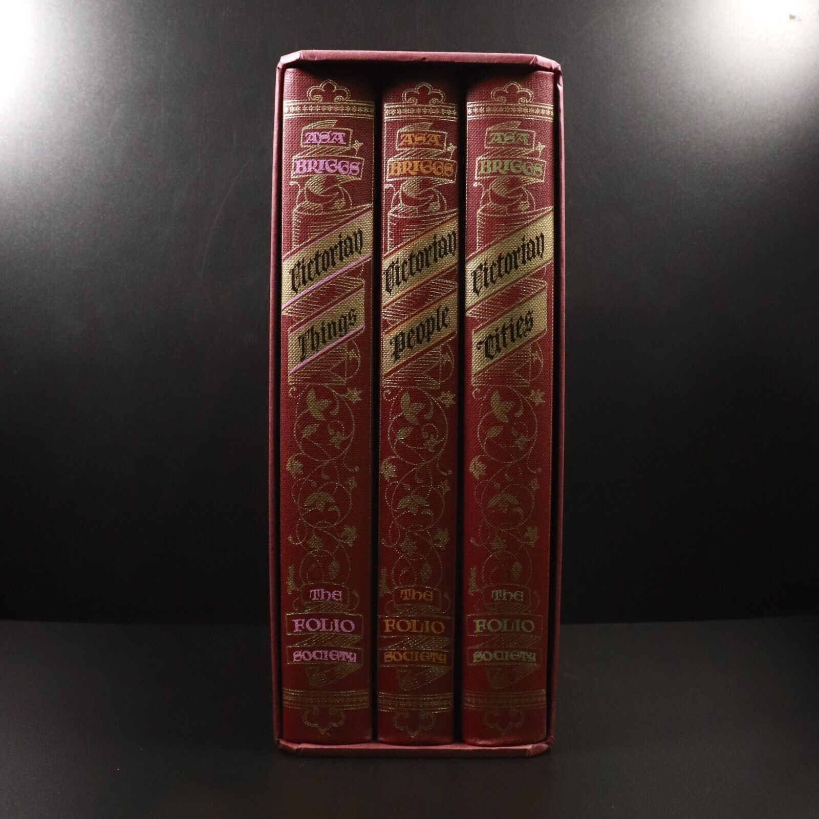 1996 3vol Asa Briggs Victorian Trilogy Folio Society British History Book Set