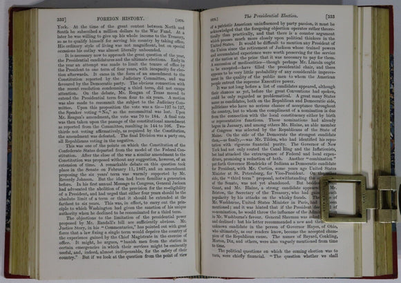 c1876 8vol The Annual Register For Years 1876 to 1894 Antique History Books