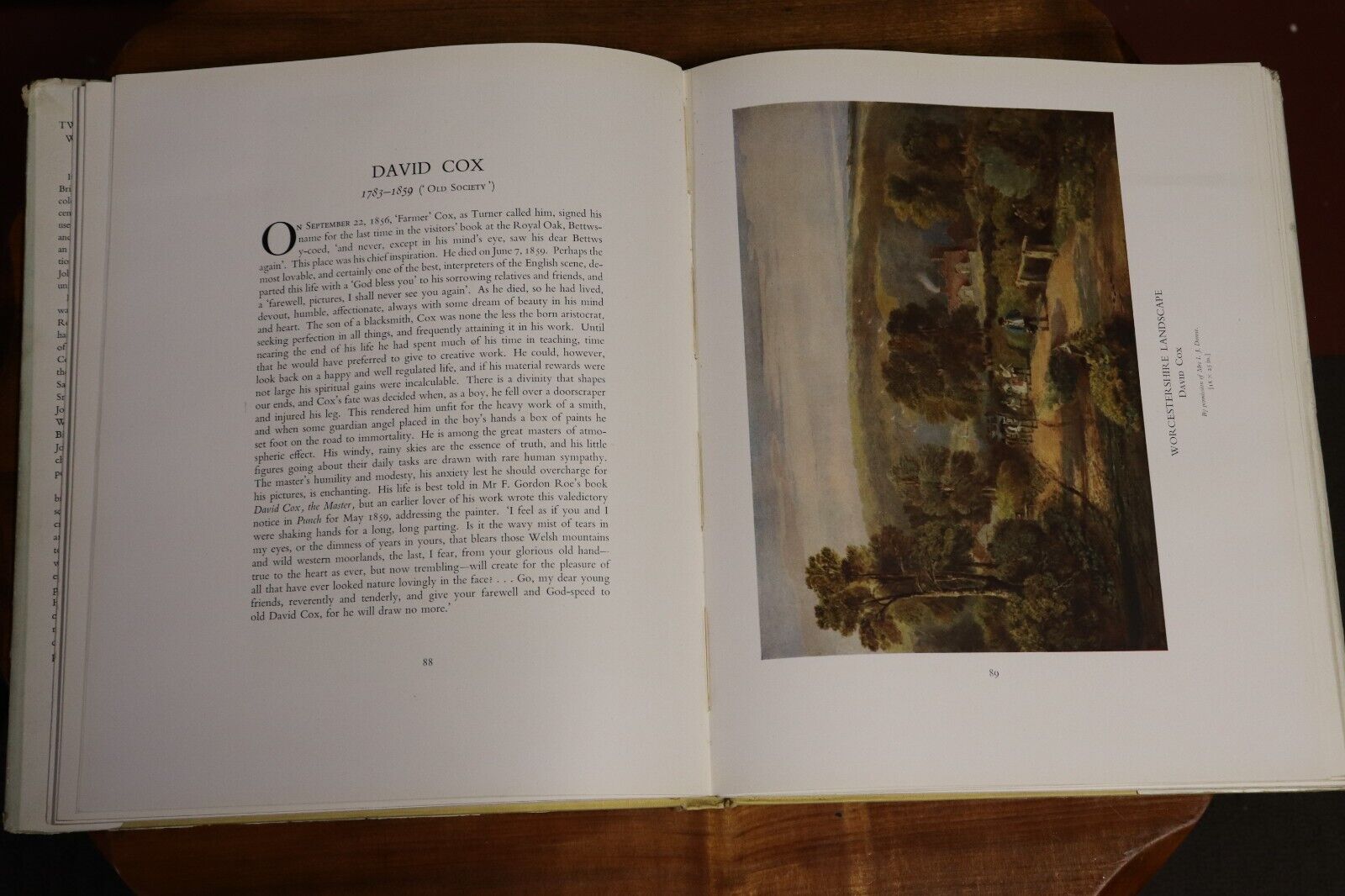 1950 Two Centuries Of British Watercolour Painting 1st Edition Art History Book