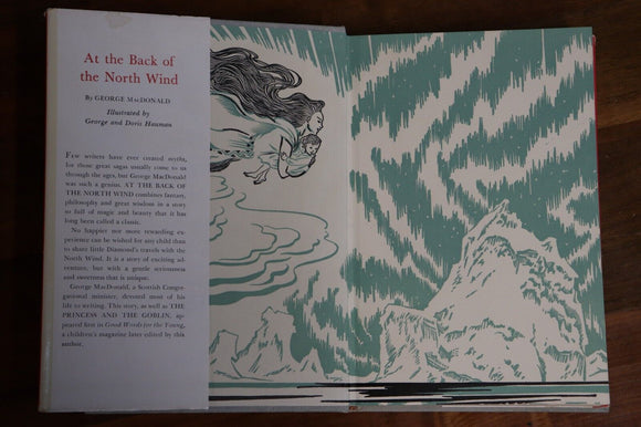 1963 At The Back Of The North Wind by G MacDonald Vintage Fiction Book