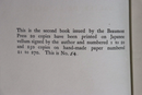 1917 The Sunken Garden by Walter De La Mare Ltd 1st Edition British Fiction Book-3
