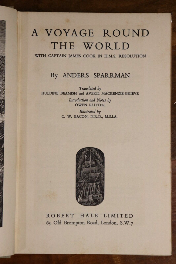 1953 A Voyage Round The World: With Captain James Cook Australian History Book