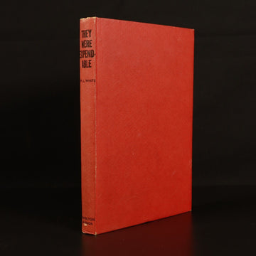 1943 They Were Expendable by W.L. White WW2 American Military History Book