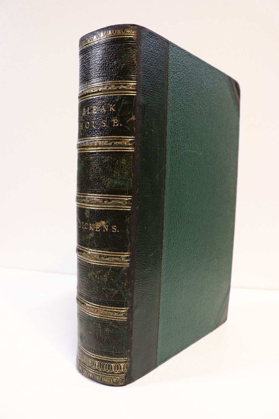 c1853 Bleak House by Charles Dickens Antiquarian British Fiction Book Early