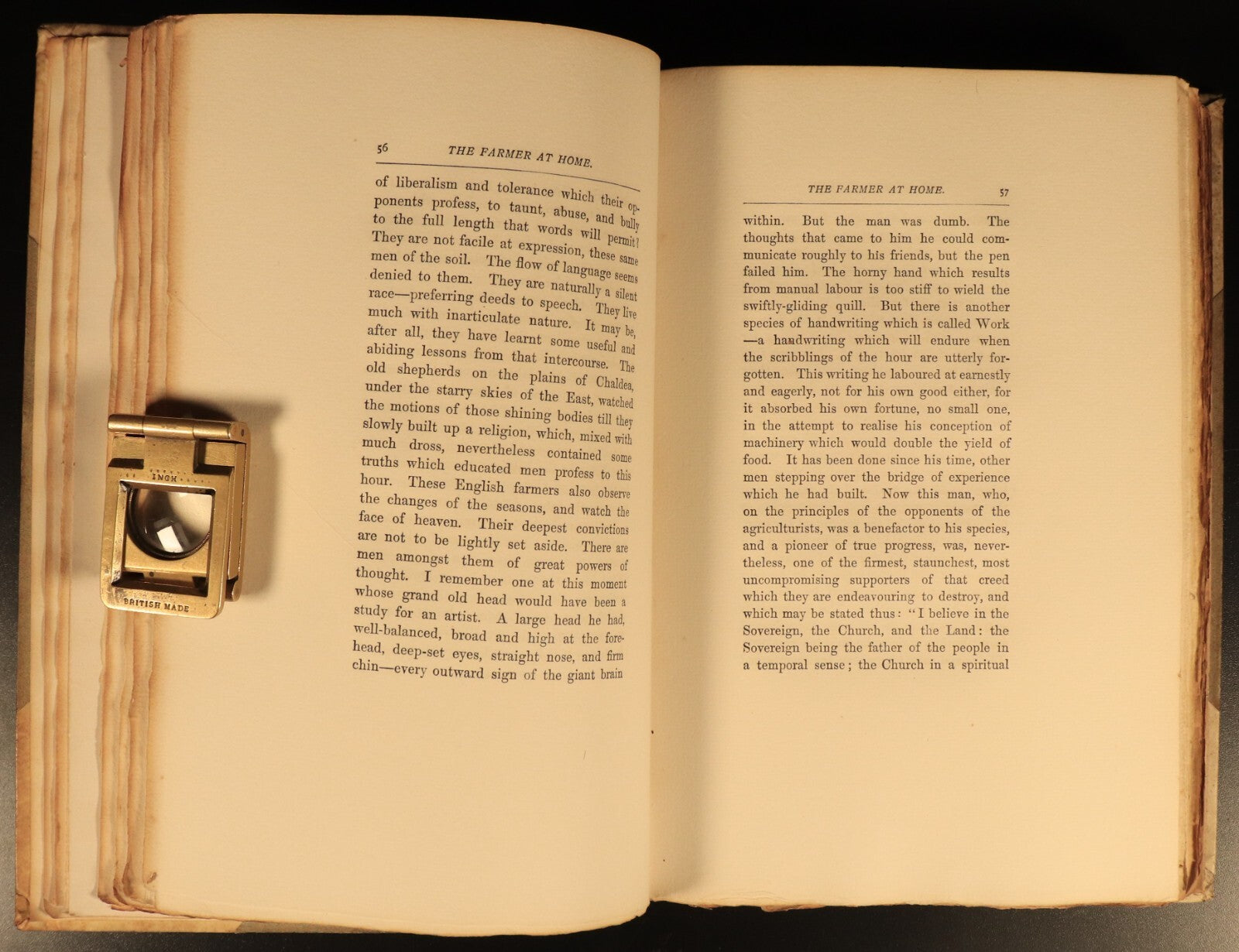 1892 Toilers Of The Field by Richard Jefferies Antique History Book Ltd Edition