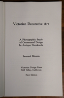 1983 Victorian Decorative Art by L Blumin Antique Doorknobs Reference Book-2