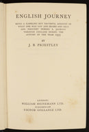 1934 English Journey by JB Priestley 1st Edition British Travel Book-2