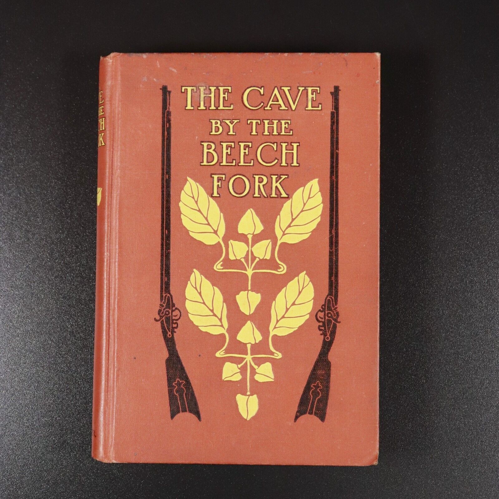 c1908 The Cave By The Beech Fork by HS Spalding Antique Adventure Fiction Book