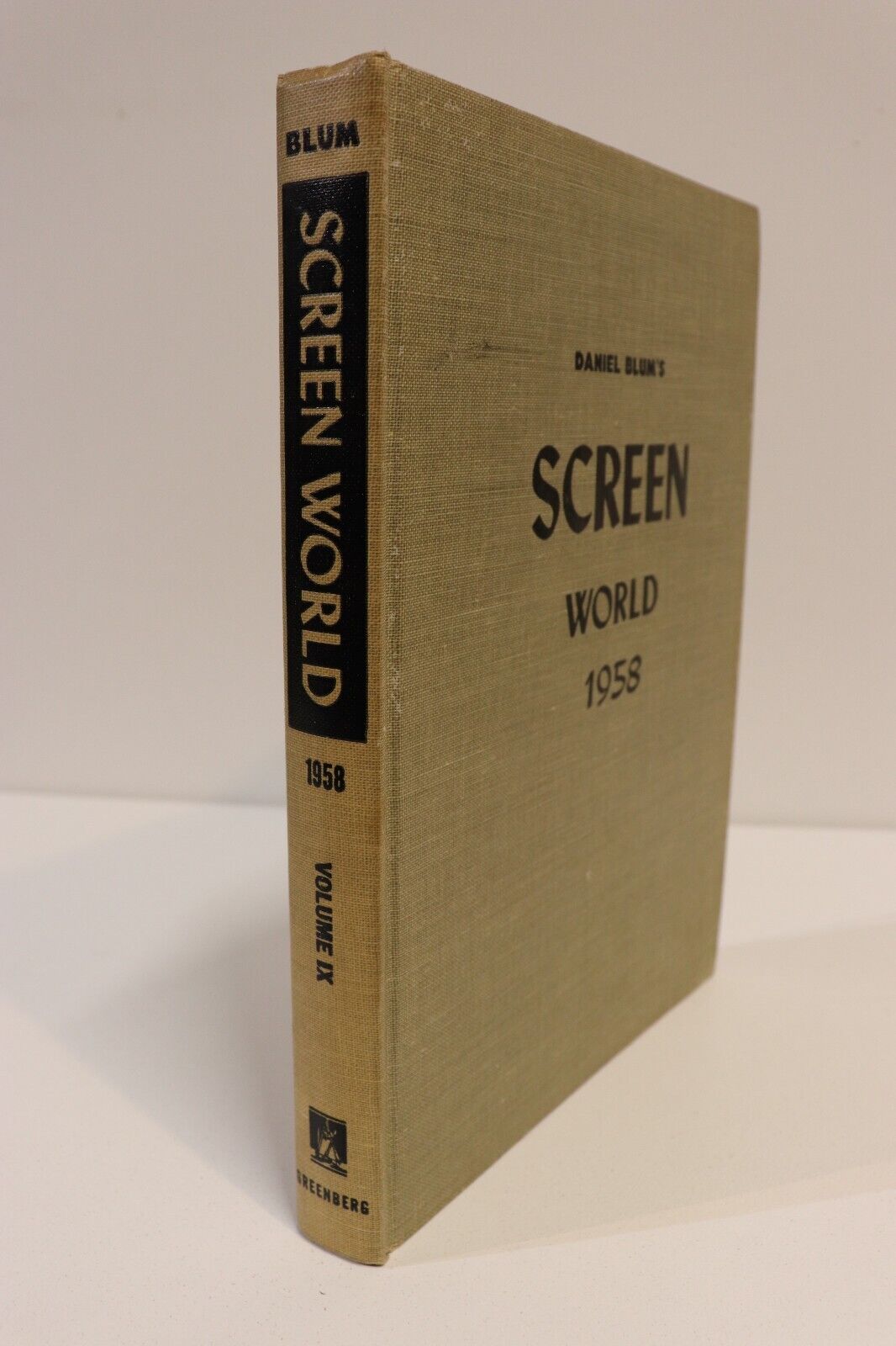 1958 Daniel Blum's Screen World Vintage Film & Cinema History Book