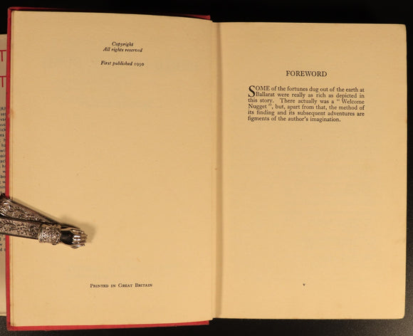 1950 The Peril Of The Bush by C. Bernard Rutley Vintage Australian Fiction Book