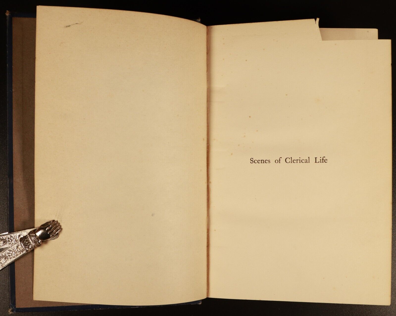 1904 Scenes Of Clerical Life by George Eliot Antique Fiction Book Illustrated