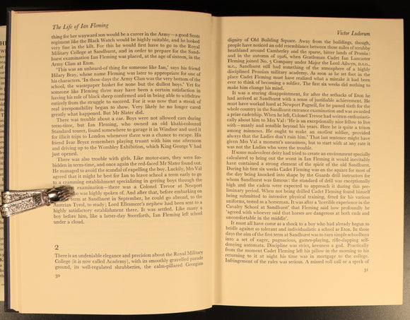 The Life Of Ian Fleming James Bond by John Pearson Biography Book 1961 1st Ed