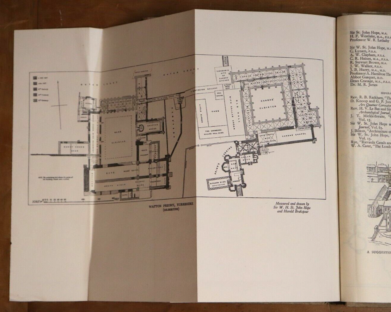 1949 The English Abbey In The Middle Ages F. Crossley British Architecture Book