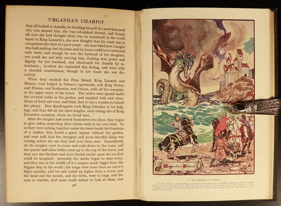 1911 Knight Errant & Doubty Deeds Amadis Of Gaul Antique British Fiction Book