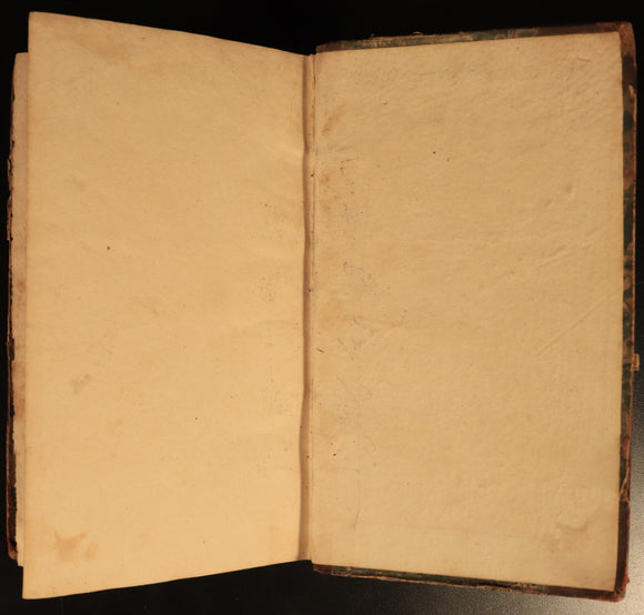 1802 Essais De Michel De Montaigne Antiquarian French Literature Book Vol 1