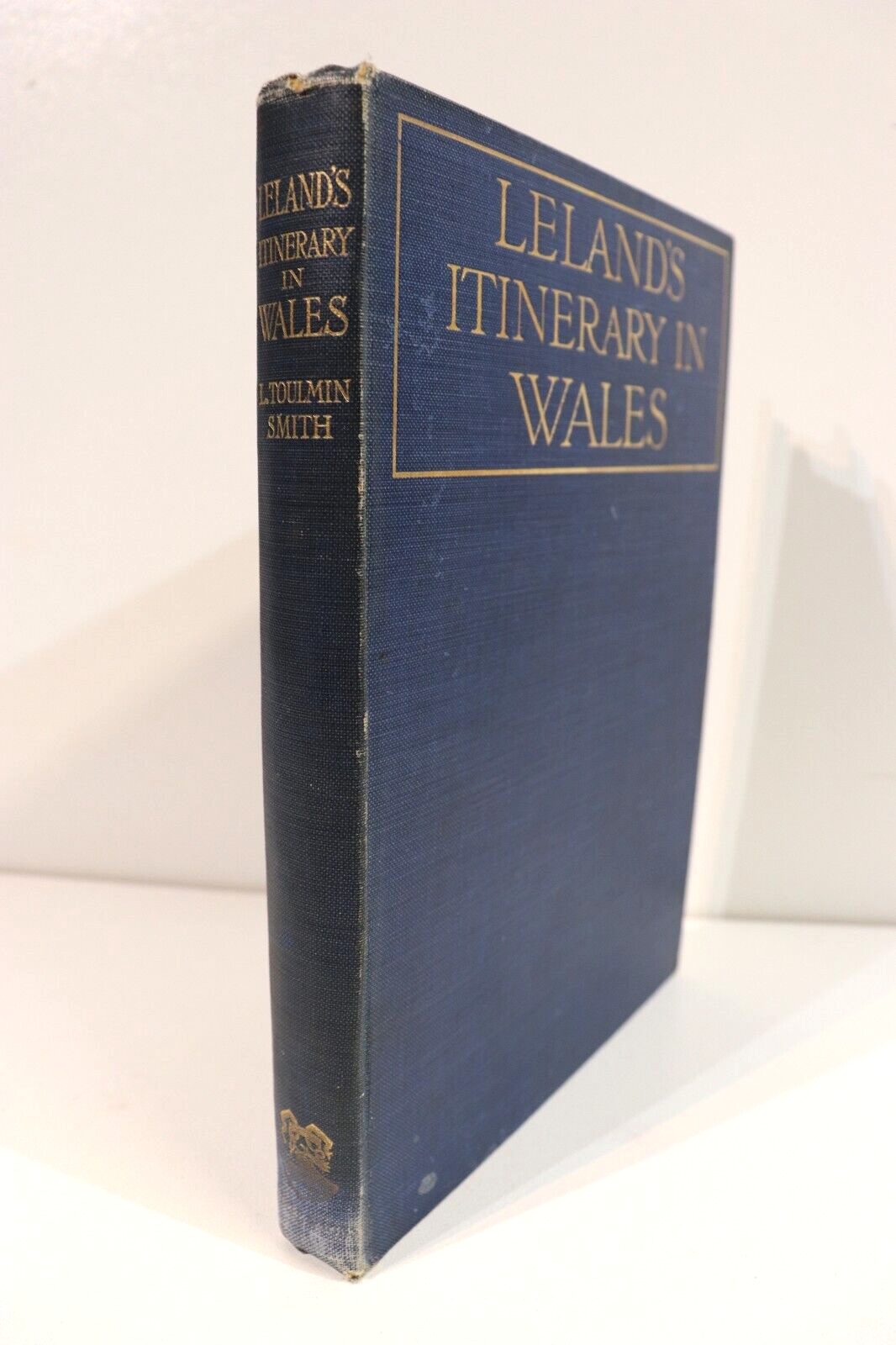 1906 The Itinerary In Wales Of John Leland Antique British Welsh History Book