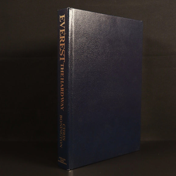 1976 Everest: The Hard Way by Chris Bonington Illustrated Mountaineering Book