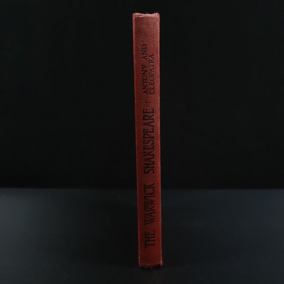 c1930 The Warwick Shakespeare: Antony & Cleopatra Antique Literature Book