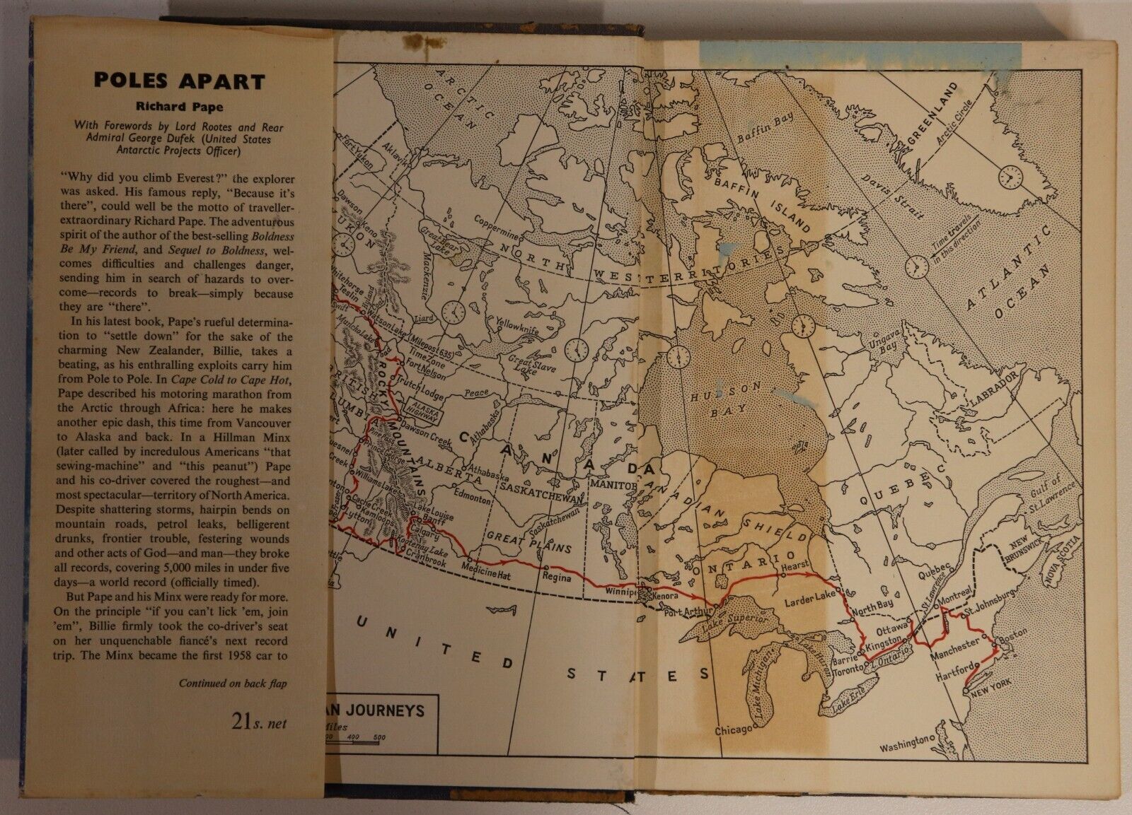 1960 Poles Apart: From Alaska To Antarctica Richard Pape Exploration Book