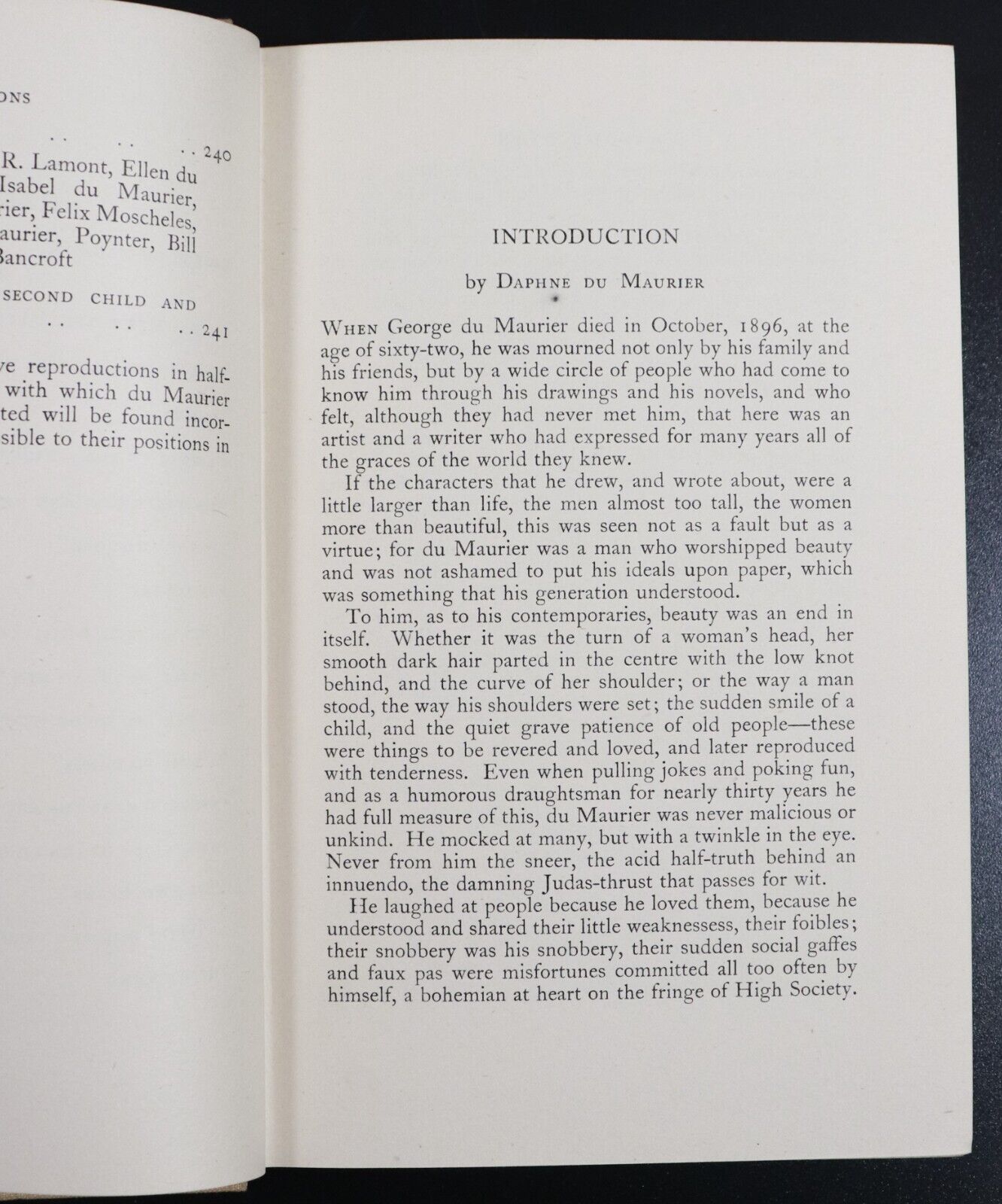 1951 The Young George Du Maurier Letters 1860 - 1867  British History Book