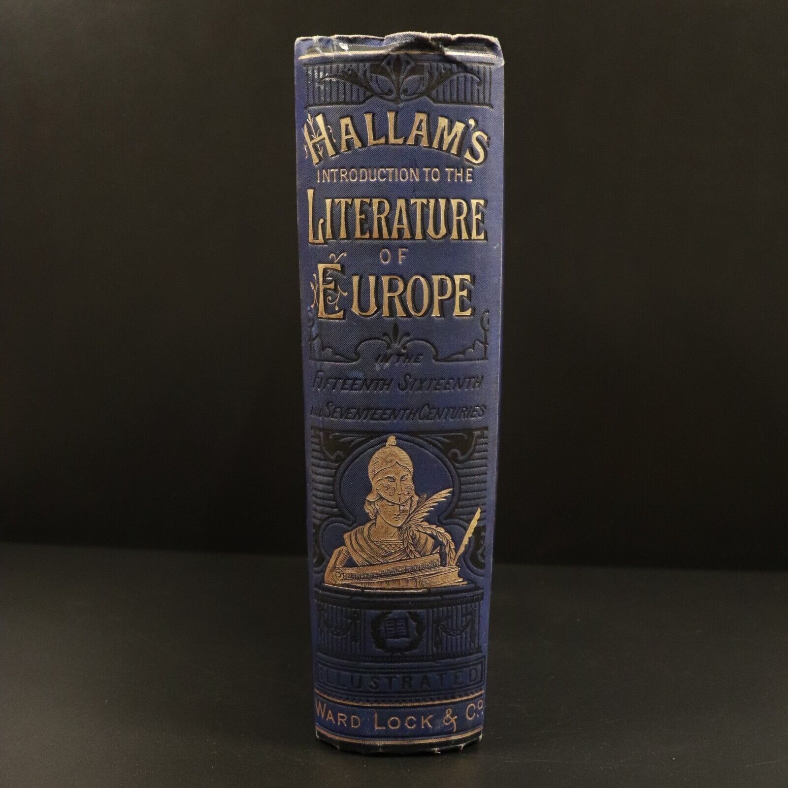 c1885 Introduction To The Literature Of Europe Henry Hallam Antique History Book