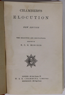 c1920 Chambers's Elocution Antique English Language British Reference Book-2