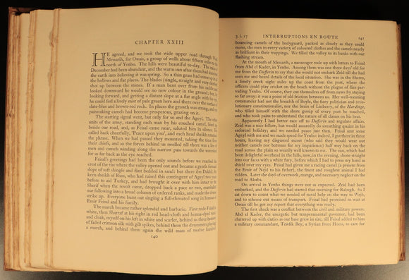 1935 The Seven Pillars Of Wisdom by T.E. Lawrence Antique Military History Book