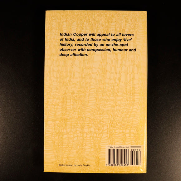 Indian Copper Policeman by Bill C. Pearce Indian History Book SIGNED 1st  Ed