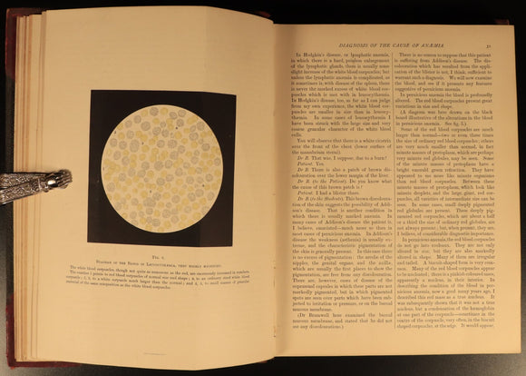 1890 Studies In Clinical Medicine by Byrom Bramwell Antiquarian Medical Book