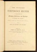 c1890 Kirton's Standard Temperance Reciter Antiquarian English Reference Book-4