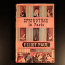 Springtime In Paris by Elliot Paul 1951 Antique French History & Travel Book-3