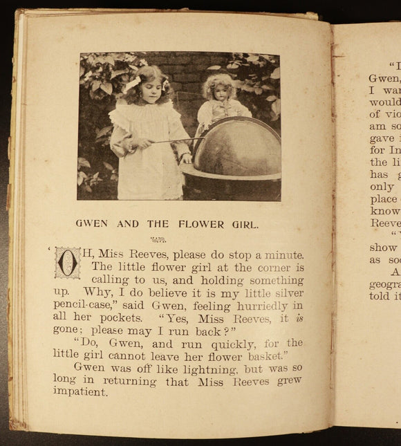 1906 Tiny Tales For Very Little People Antique Illustrated Children's Book