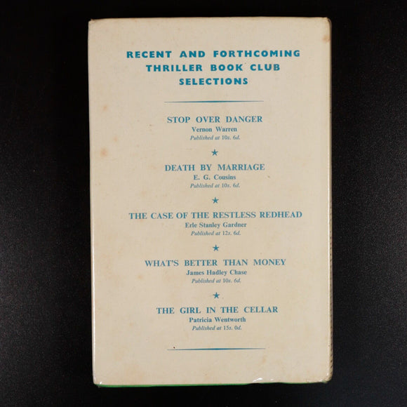 1961 The Progress Of A Crime by Julian Symons Vintage Crime Fiction Book