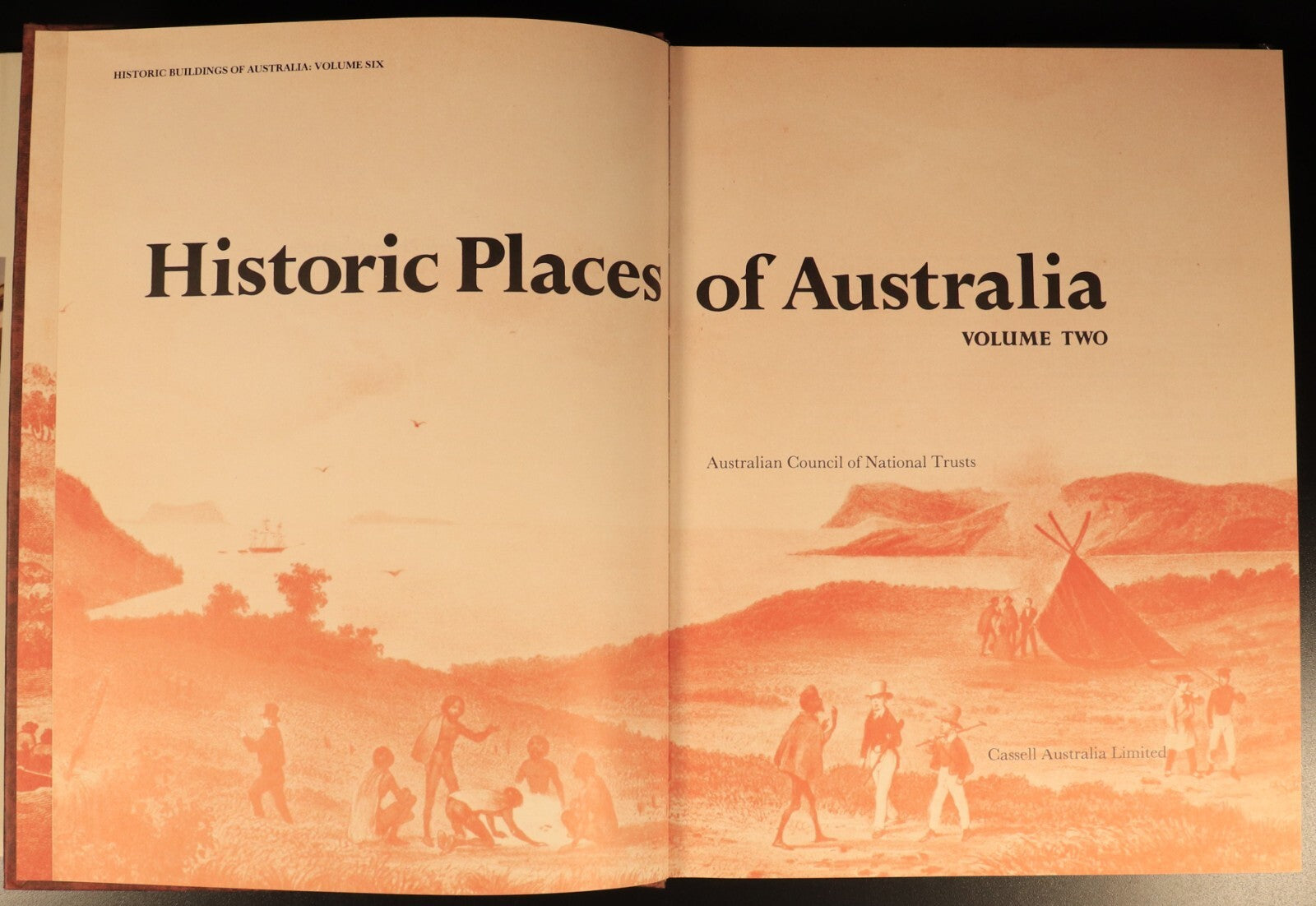 1979 Historic Places Australia Architecture Reference Book National Trust Vol 2