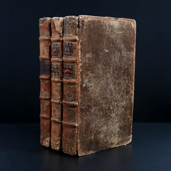 1709 3vol Epistres De Saint Paul Antiquarian French Theology Books Corinthiens