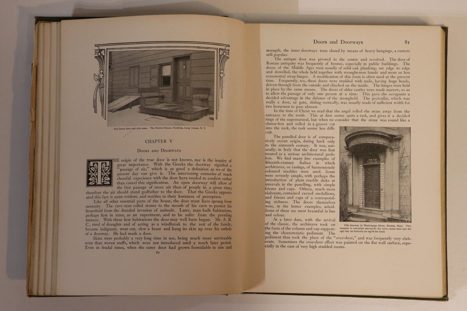 1906 The Country House by C. Hooper Antique Architectural Reference Book