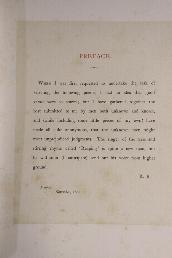 1867 Wayside Posies: Original Poems Of The Country Life Antiquarian Poetry Book
