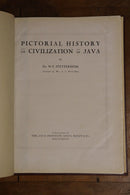 1926 History Of Civilisation In Java Stutterheim Antique Indonesian History Book-2