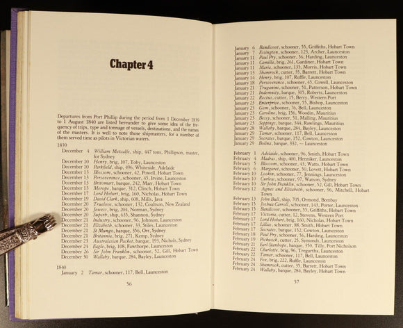 1978 Through The Rip Ships Of Old Port Phillip Australian Maritime History Book