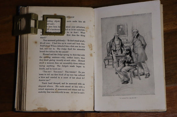 1908 Pudd'nhead Wilson A Tale by Mark Twain Antique American Fiction Book
