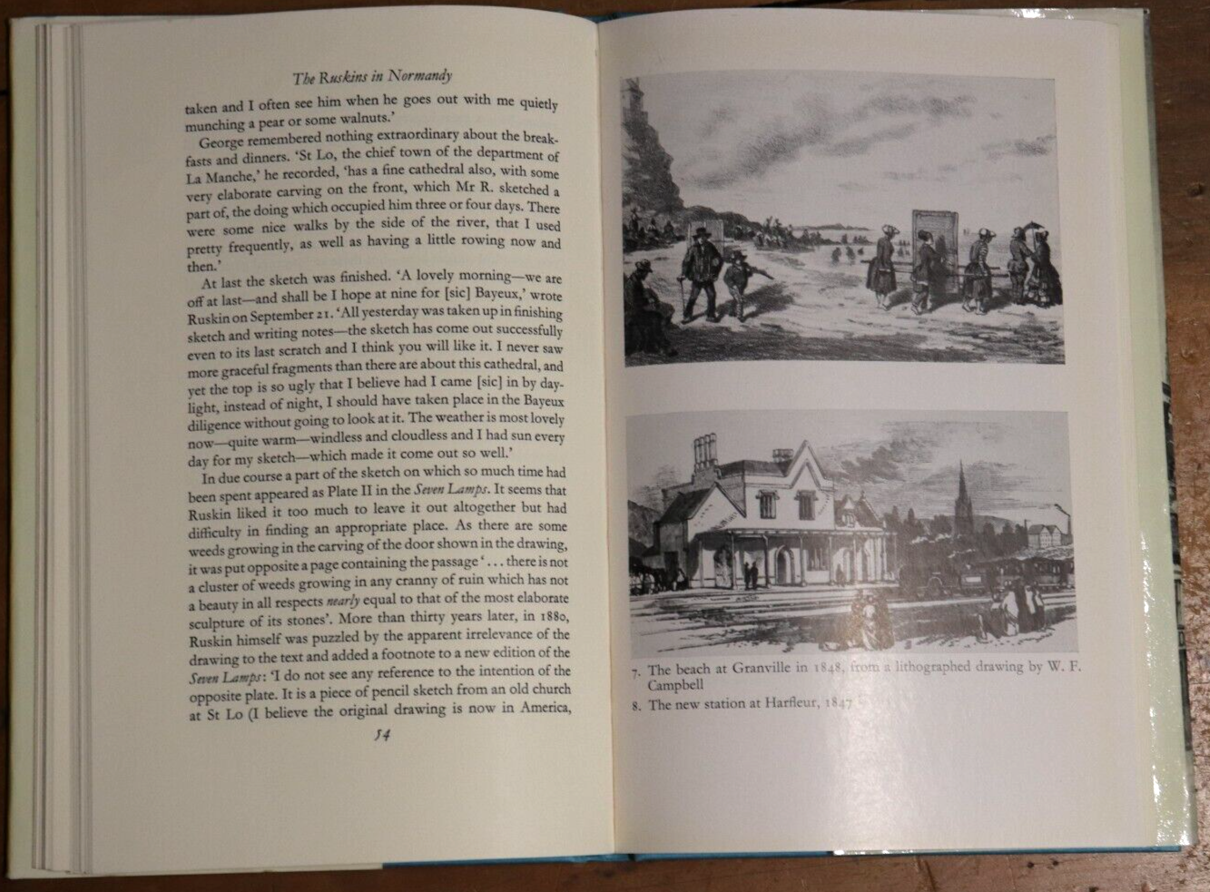 1968 The Ruskins In Normandy by J.G. Links Travel Book France