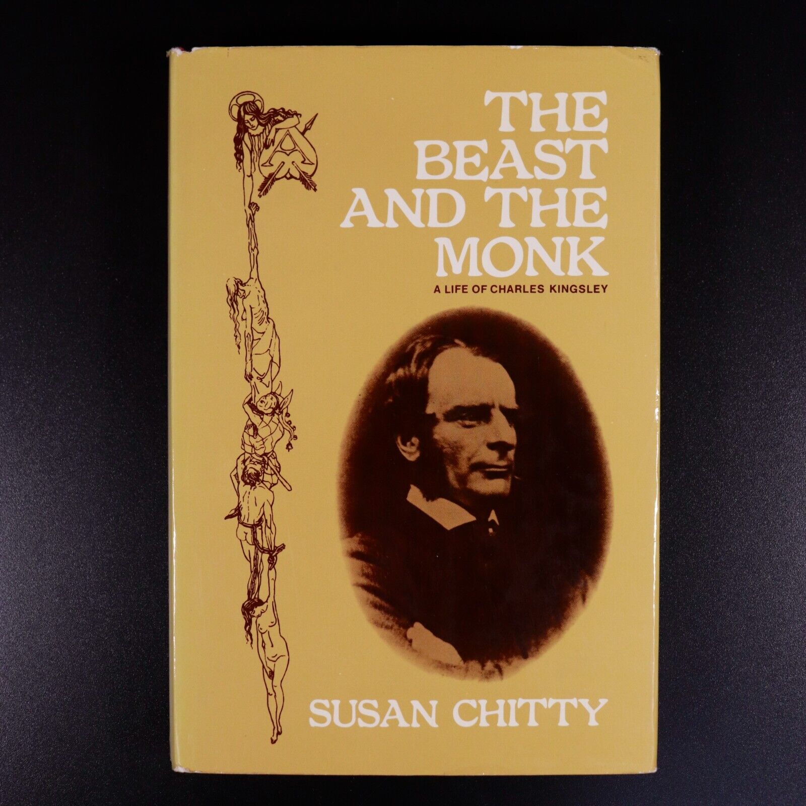 1974 The Beast & The Monk Charles Kingsley Religious History Reference Book